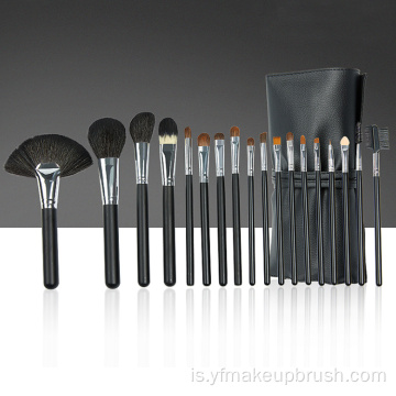 18pcs vegan lágt MOQ makeup bursta sett